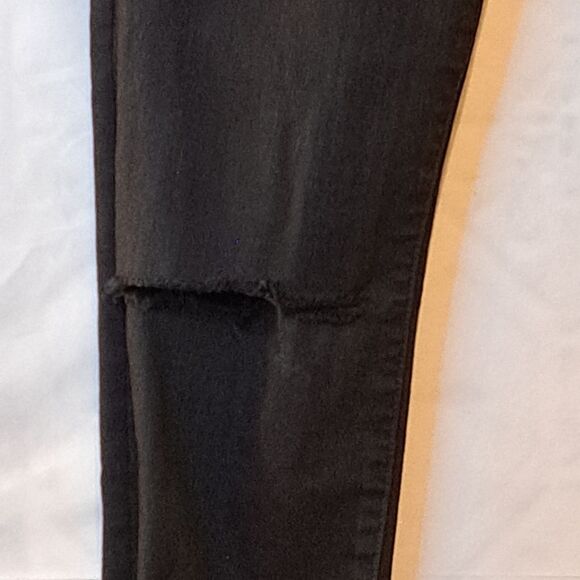 Madewell Black 9-Inch High-Rise Skinny Jeans Size 28 Everyday Comfort Denim - Picture 12 of 16
